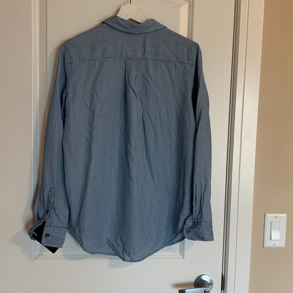 NWT Chaps Striped Shirt, Small - Picture 5 of 7